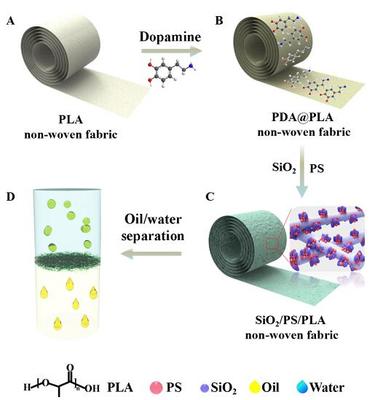 寧波材料所在生物可降解油水分離材料研究中取得新突破